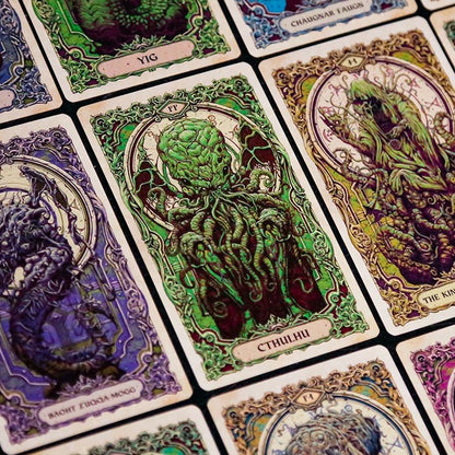 Cthulhu Mythos Tarot Cards：Gaze of the Pantheon